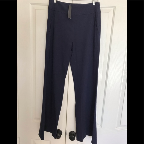 Beautiful Blue Ink Donna Karan Sleek Pants